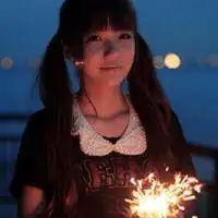 黑系头像可爱黑衣