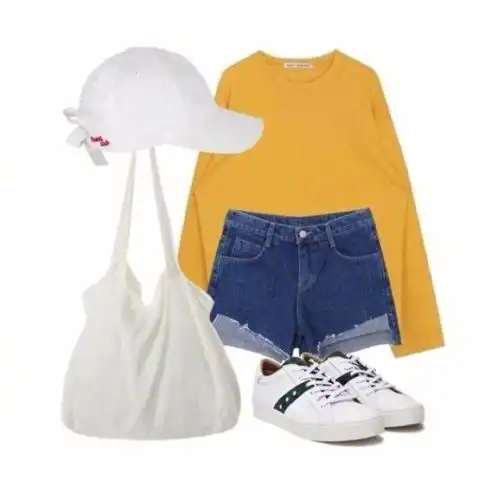 黄色系穿搭,给妹纸们参考