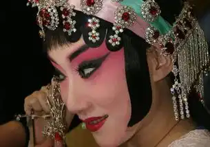 京剧旦角演员化妆全过程