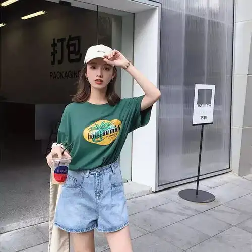 蓝色系穿搭,这10套look让你清凉一夏