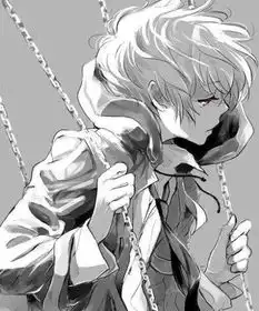 谁有只有眼睛有颜色其他的都是灰色的图片谢谢