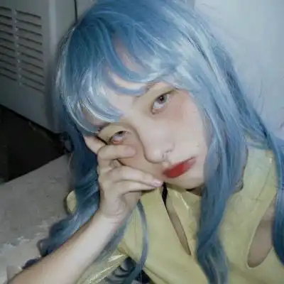 绿色系闺蜜头像一对动漫