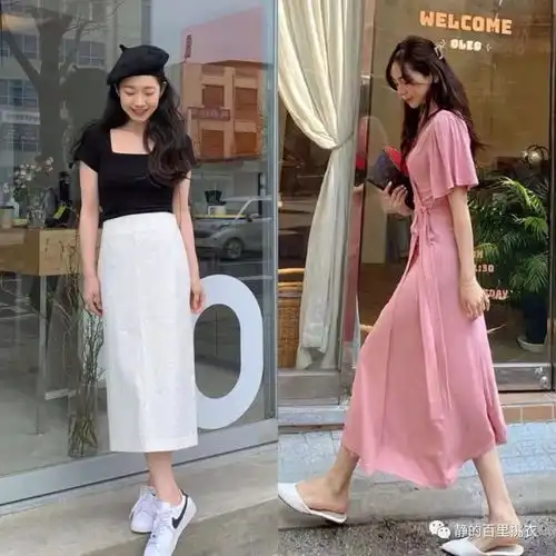 夏天,温柔的韩系穿搭如何搭配看了这些搭配示范,就明白了