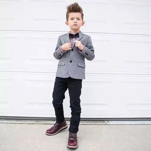 爱耍酷的男生搭配