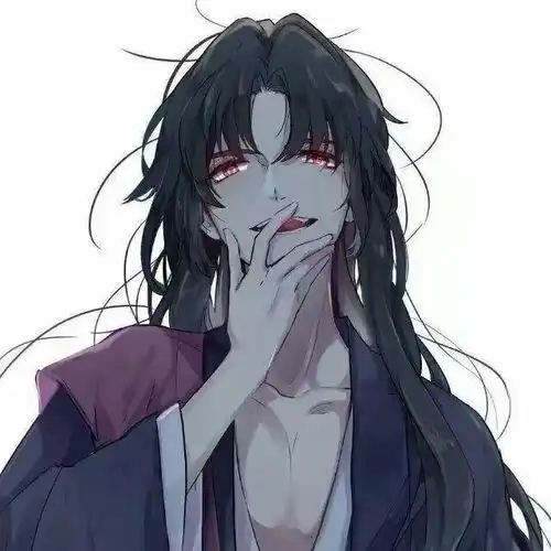 古风动漫忧郁系男头我与春风皆过客,你携秋水揽星河