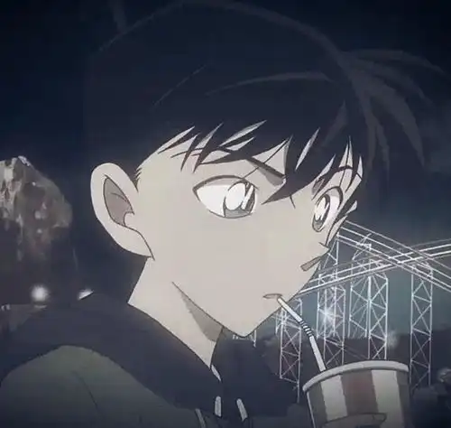 柯南头像丧系伤感男生