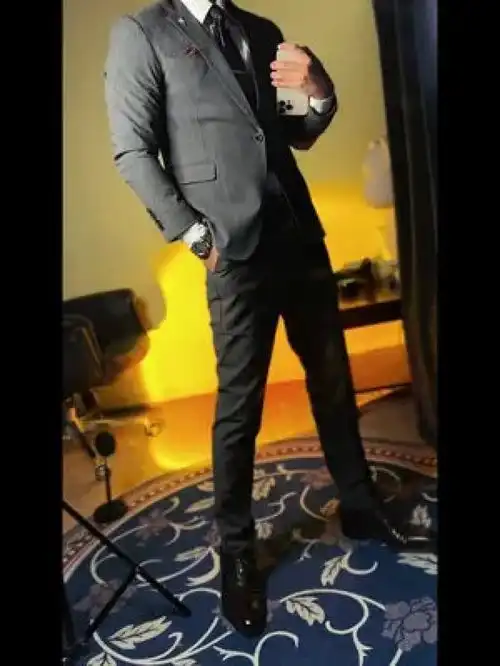 摆拍姿势不太好找正装西装杀不露脸系列正装皮鞋禁欲系