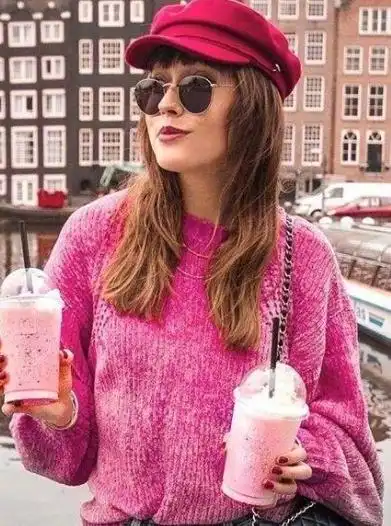 欧美时尚博主的5款穿搭单品,这样的粉色少女心击中你了吗