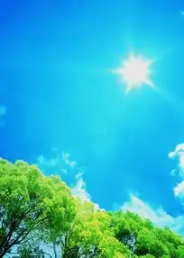 夏日蓝天图片,高清大图天空云彩素材