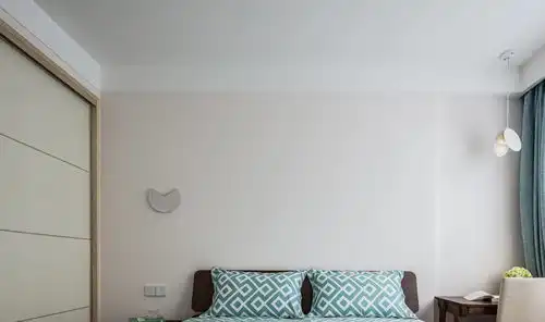 简约北欧三居装修设计,白色与原木色的搭配看着就整洁舒适