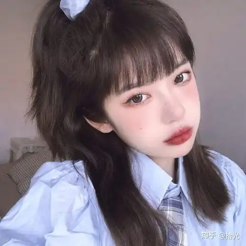 二次元可爱头像萌系少女