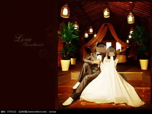 婚纱照电子相册psd素材免费下载红动中国