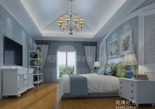 暖色系木地板,承包卧室的温馨之感