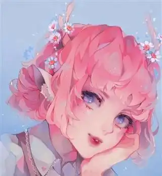 甜系女孩头像图片动漫插