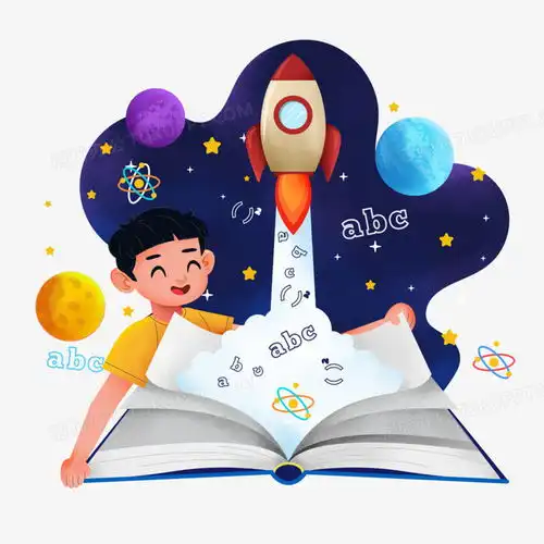 手绘卡通男孩翻页看书元素png图片素材免费下载男孩png30003000像素熊猫办公
