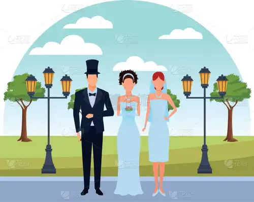 衣服,人,婚礼,魅力,高雅,华贵,婚姻,浪漫,庆祝,爱婚礼