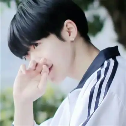 帅哥头像清冷感黑色系不