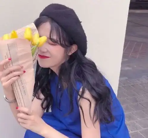 超萌可爱头像系头像女蓝