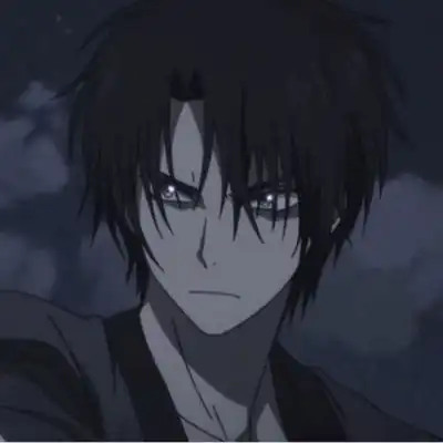 丧系动漫头像男摇曳百合