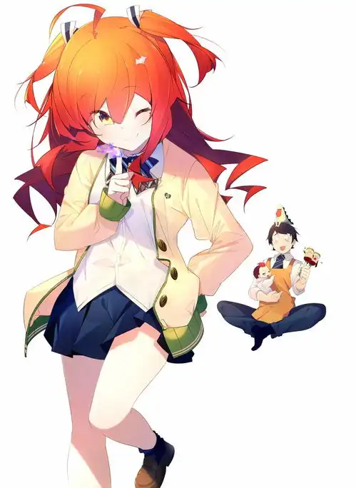 p站画师推荐红绪二次元萌图