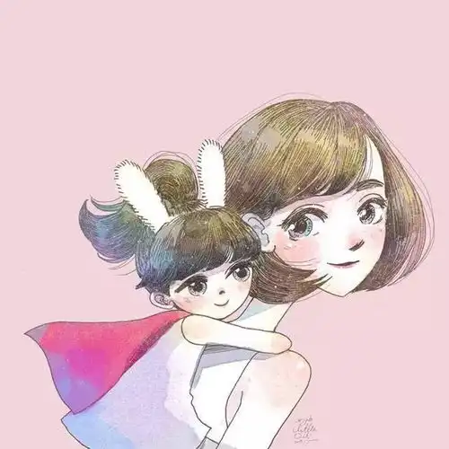 手绘治愈系插画男生头像