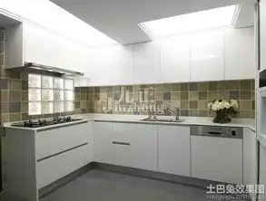 白色系简约可爱壁纸厨房
