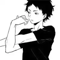 侧面动漫帅气黑白头像动漫侧面冷酷帅气男头