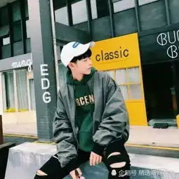韩系头像男生羽绒服