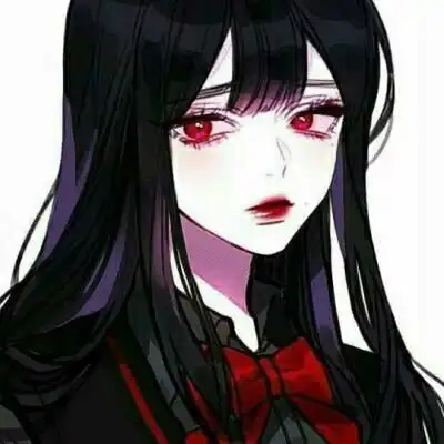 动漫异瞳少女头像红眼睛病女头像好看但不恐怖