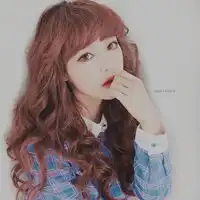 漂亮脸蛋的韩国风格女生qq头像