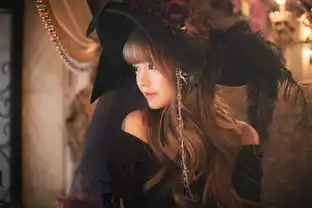 淑女帽搭配雪纺连衣裙,哥特少女超赞华丽穿搭,美到离谱的犯规