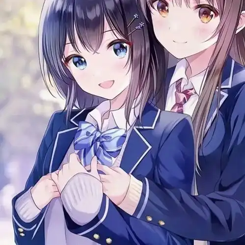 微信头像值得收藏的动漫闺蜜头像,太好看了