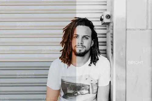 高品质黑白图像ps动作16素材网精选工具模板monochromebundle16psactions