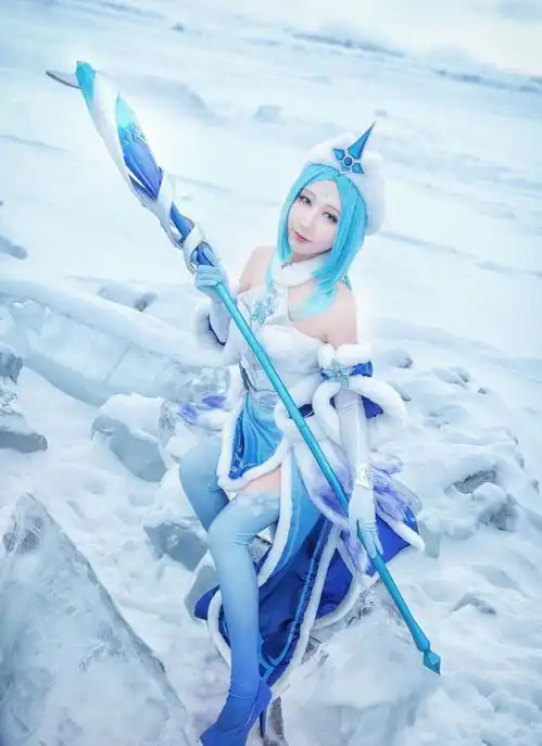 时尚摄影王者荣耀性感的王昭君cosplay,你觉得小姐姐cos得像吗