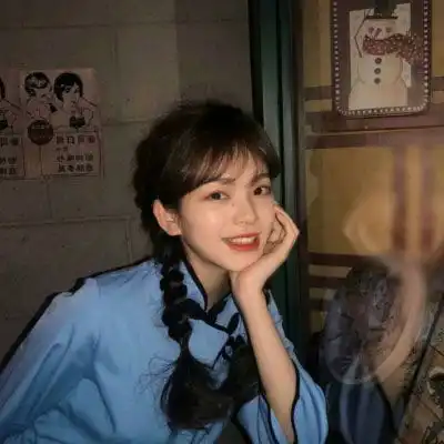 小清新明国系列甜美女生