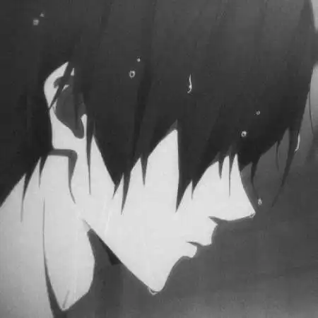 黑白动漫男生头像一身痞子味喜欢你就来