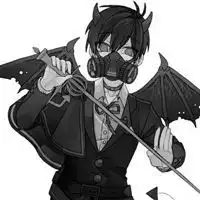 动漫男头像冷酷黑色系欧