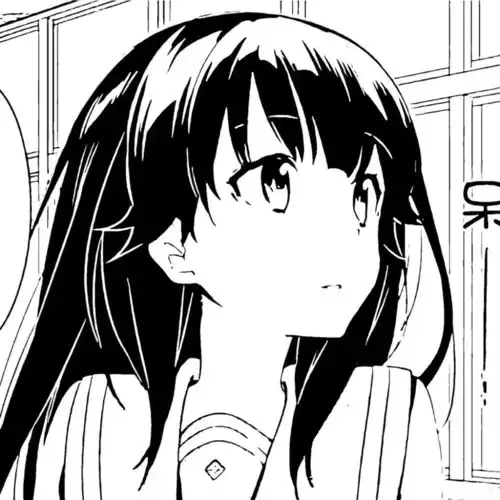 好看黑白头像极致的两个终点