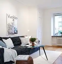 小户型装修59平白色简约家居