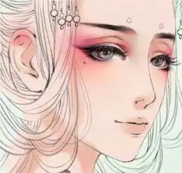 教你画古风美人古风手绘插画技法入门教程