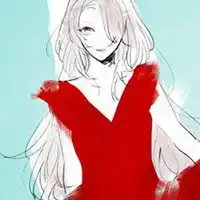 紫色长发动漫女生图片微信头像图片大全