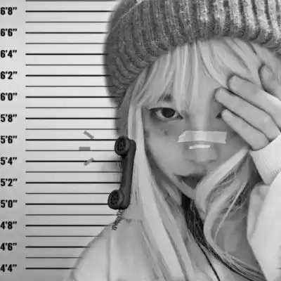 qq头像黑白女生一个人流浪难免会受伤