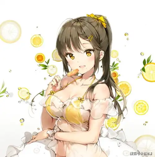 韩国画师anmi笔下的冰凉夏日作品