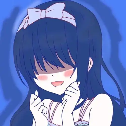 黑色系列闺蜜头像女生动