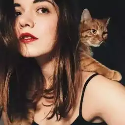 那俩基情四射的猫