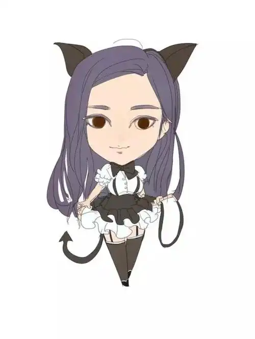 原画人插画教程,简单易学的q版头像画法