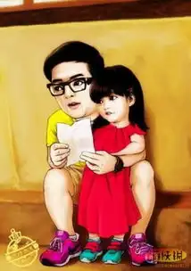 爸爸去哪儿萌宝q版大头漫画像曝光
