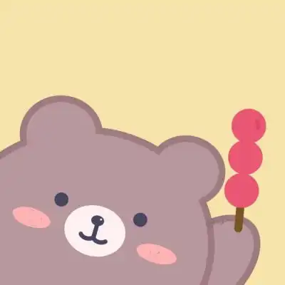 卡通可爱动物头像动画