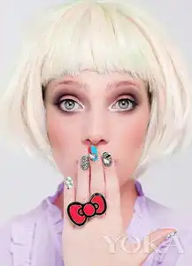 萌化少女心hellokitty彩甲贴你还没有么