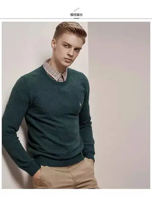 h吉斯皇冠狗男款四色羊毛毛衣保暖百搭款胸前刺绣仅售99包邮